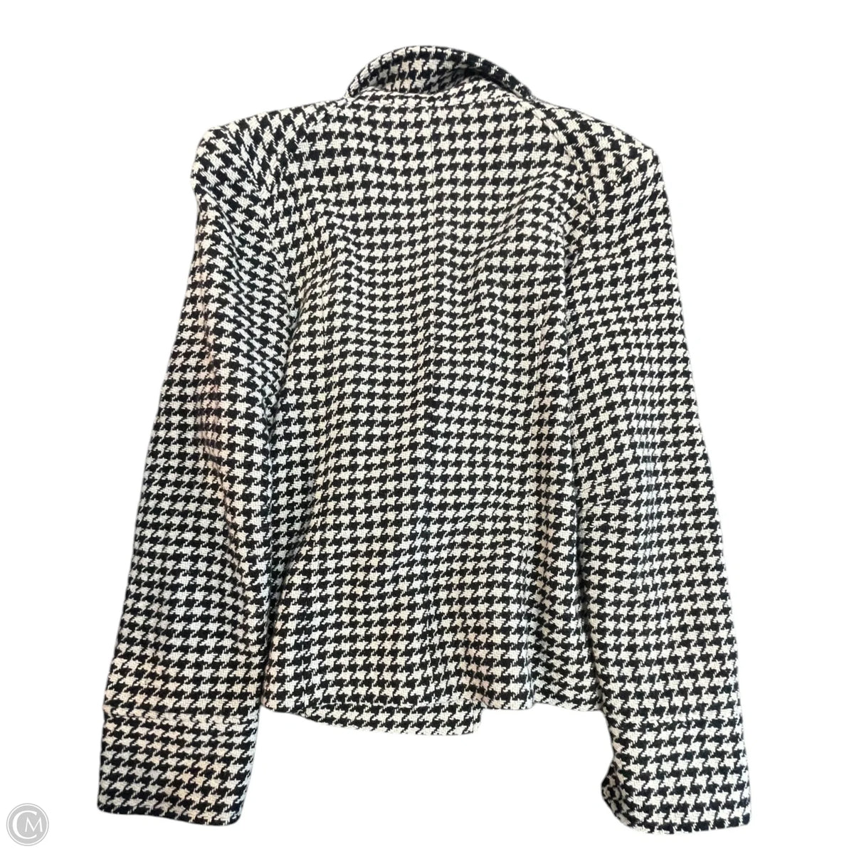 Jacket Other By Mudd In Black & White, Size: L