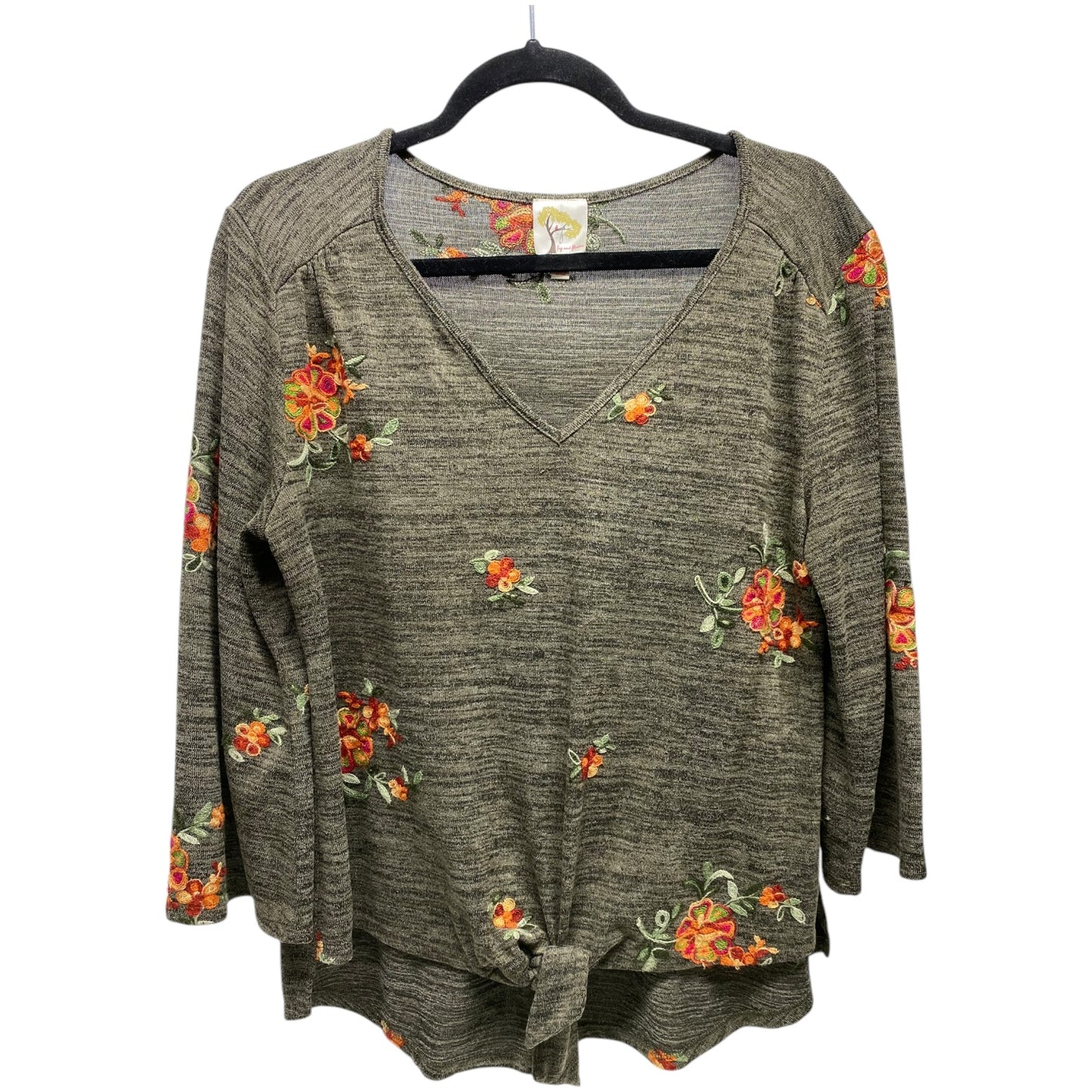 Sweater By Figuero & Flower In Brown, Size: Xl