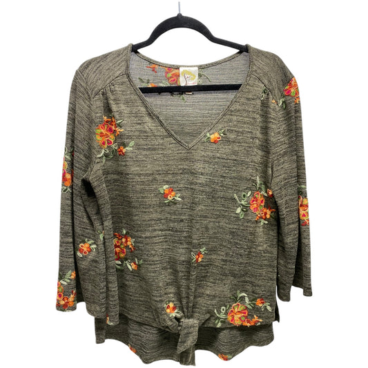 Sweater By Figuero & Flower In Brown, Size: Xl