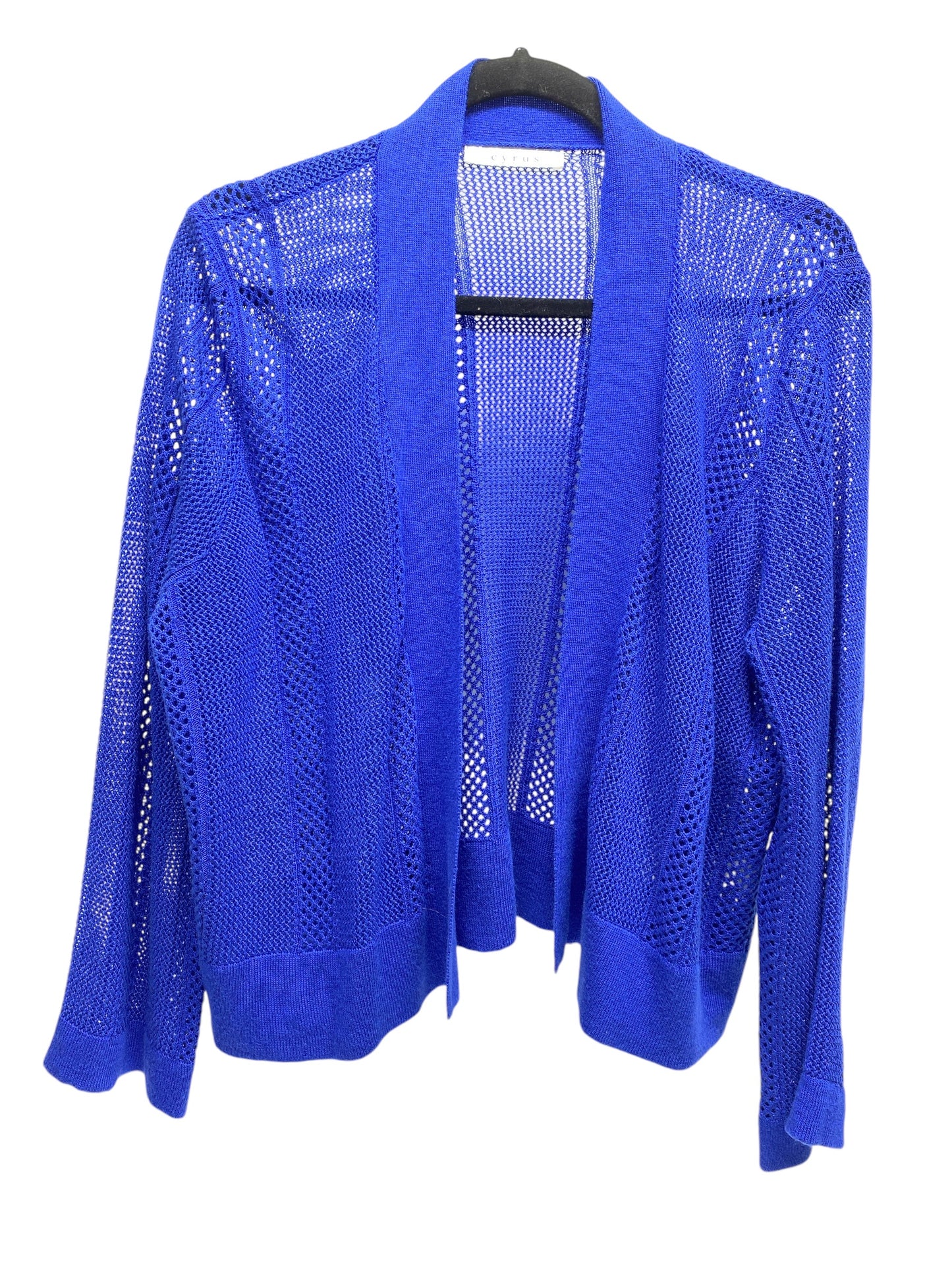 Bolero By Cyrus Knits In Blue, Size: Xl