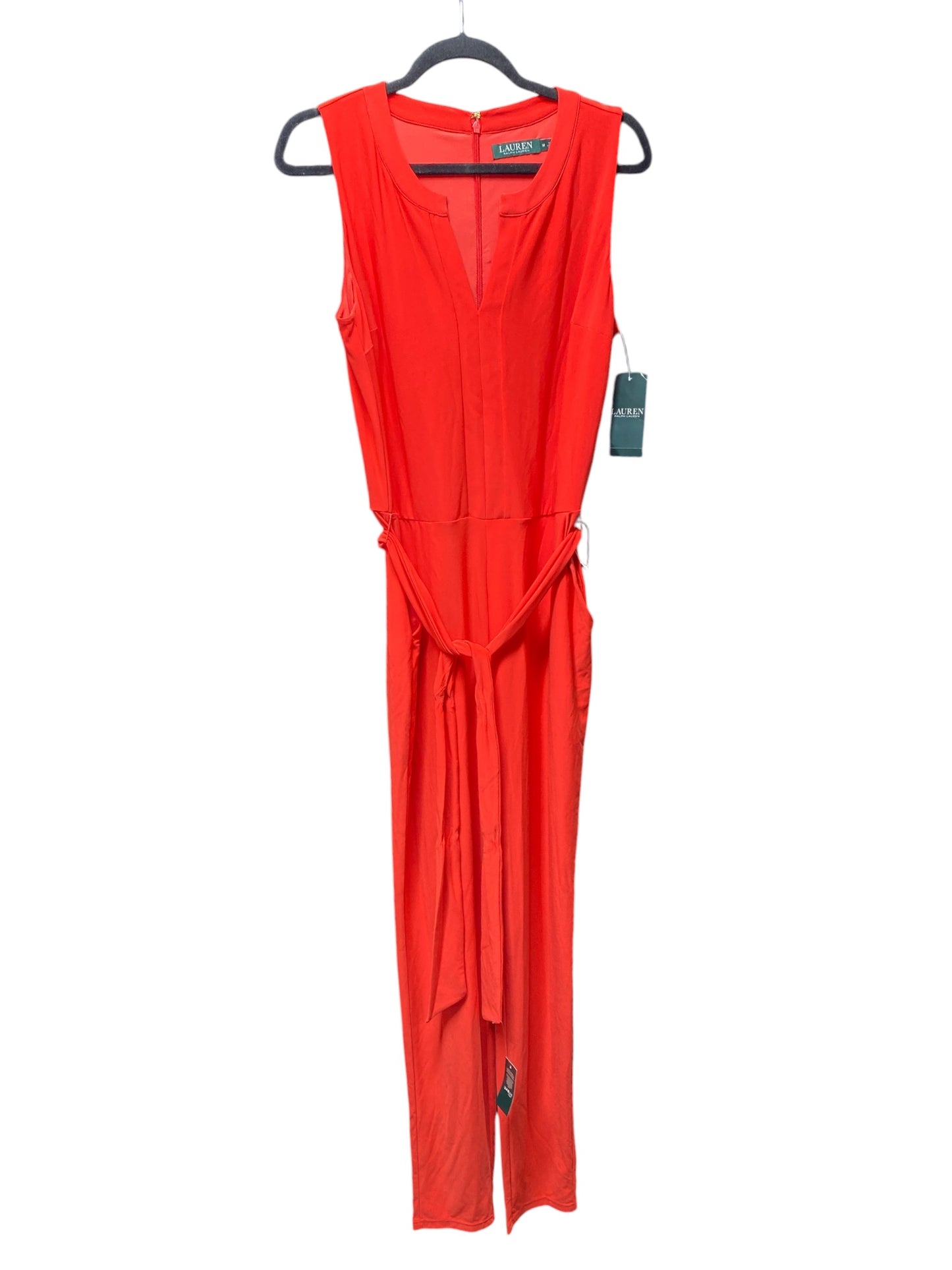 Jumpsuit By Lauren By Ralph Lauren In Orange, Size: M