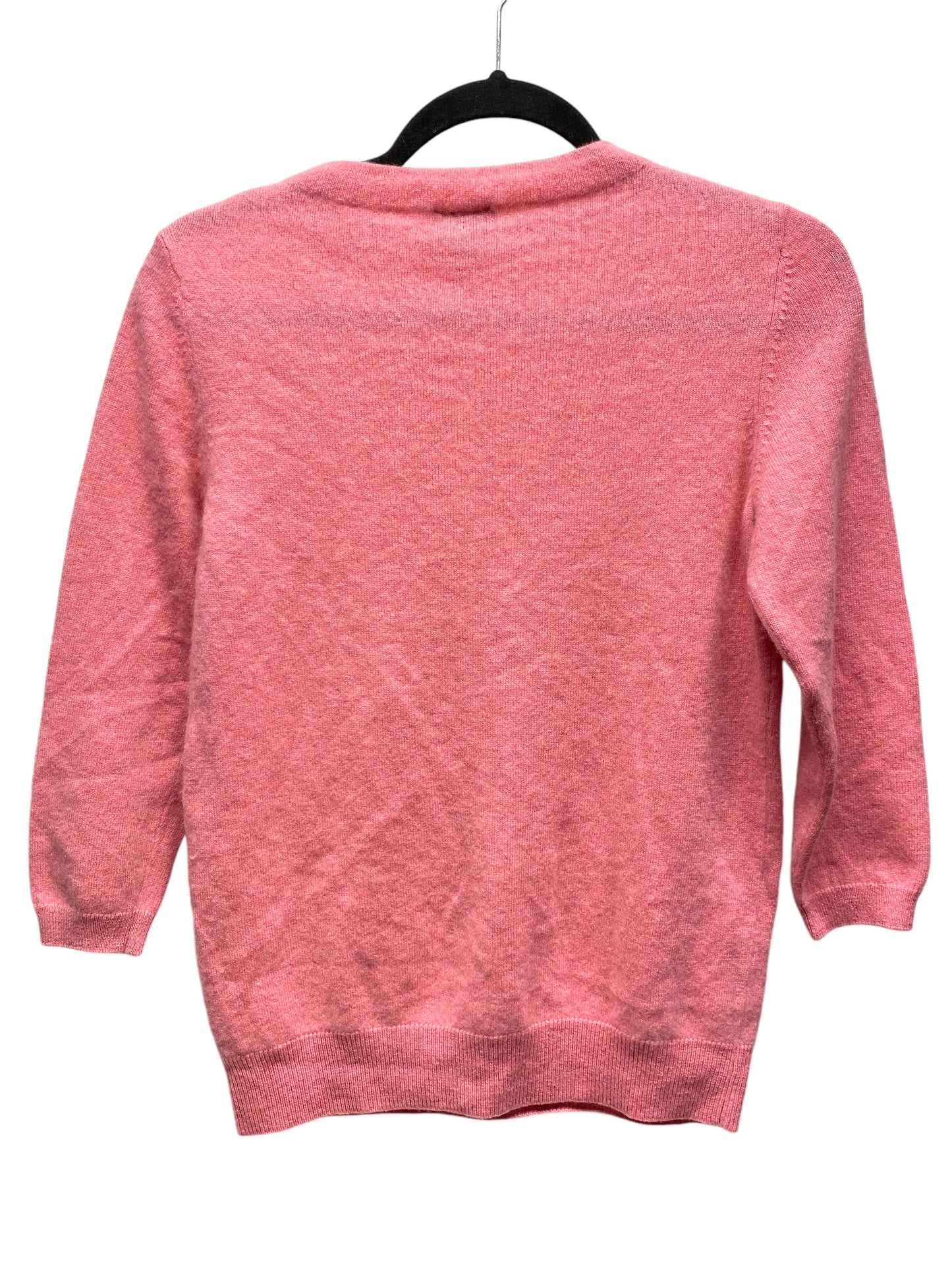 Sweater Cashmere By Talbots In Pink, Size: M