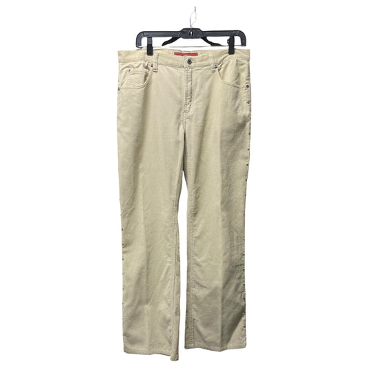 Pants Corduroy By Fossil In Cream, Size: 12