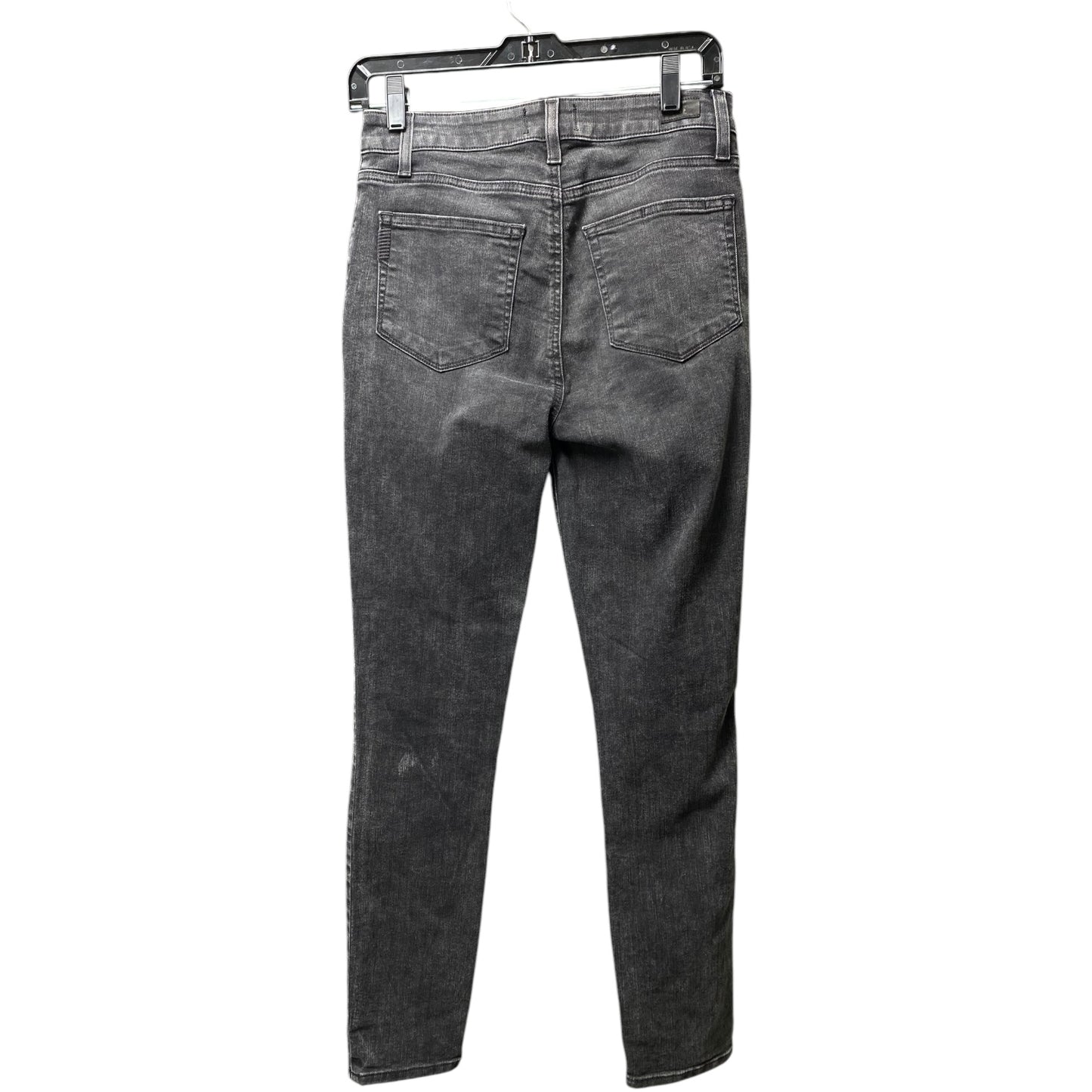 Jeans Straight By Paige In Black Denim, Size: 8