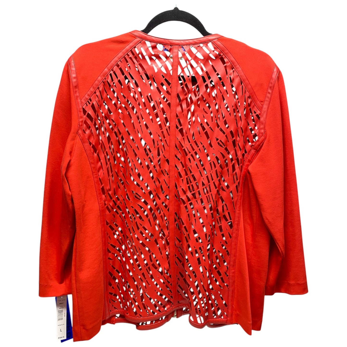 Blazer By Peter Nygard In Red, Size: L