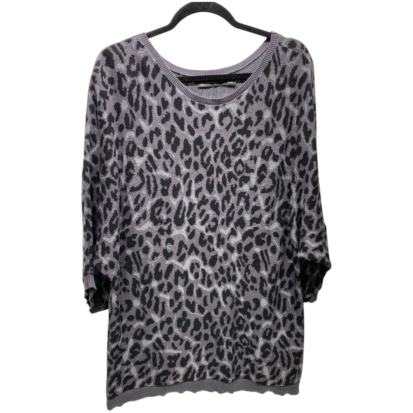 Sweater By New York And Co In Animal Print, Size: L