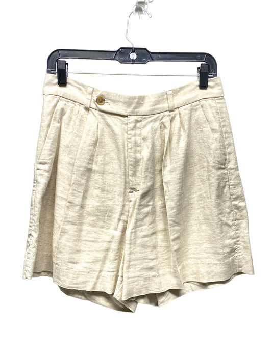 Cream Shorts Banana Republic, Size 6