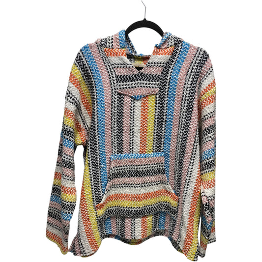 Sweatshirt Hoodie By Clothes Mentor In Multi-colored, Size: L