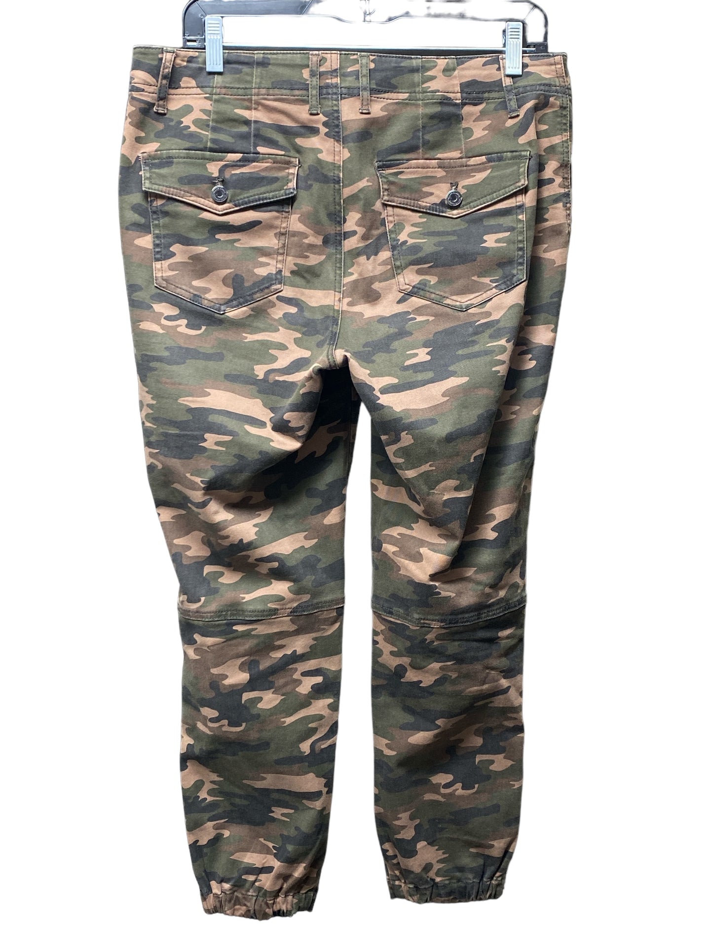 Camouflage Print Pants Joggers White House Black Market, Size 6