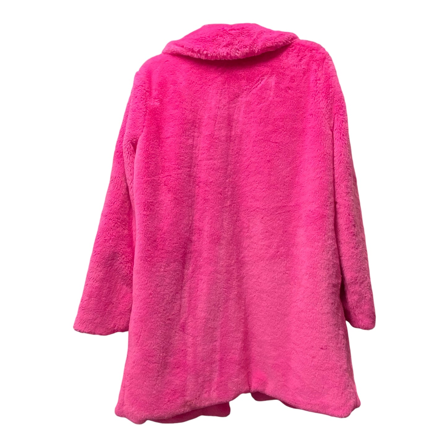 Coat Faux Fur & Sherpa By Buddy Love In Pink, Size: L