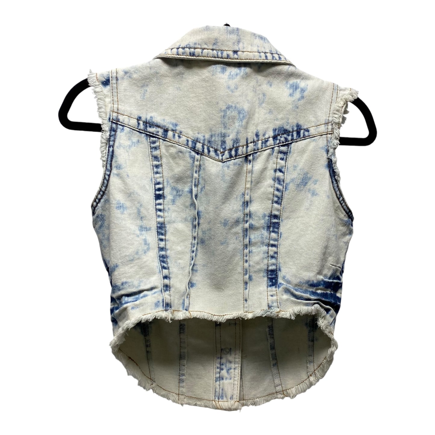 Vest Other By Highway In White Denim, Size: M