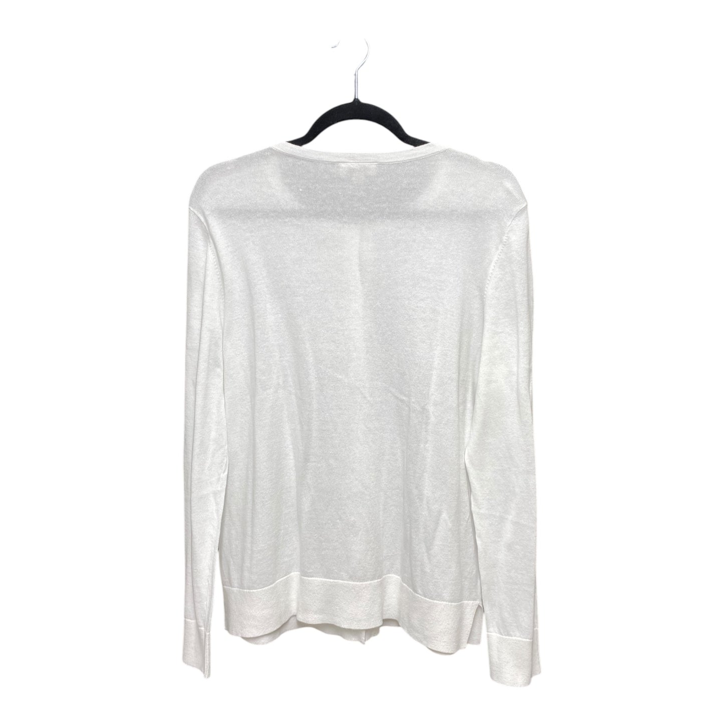 Cardigan By Loft In White, Size: L