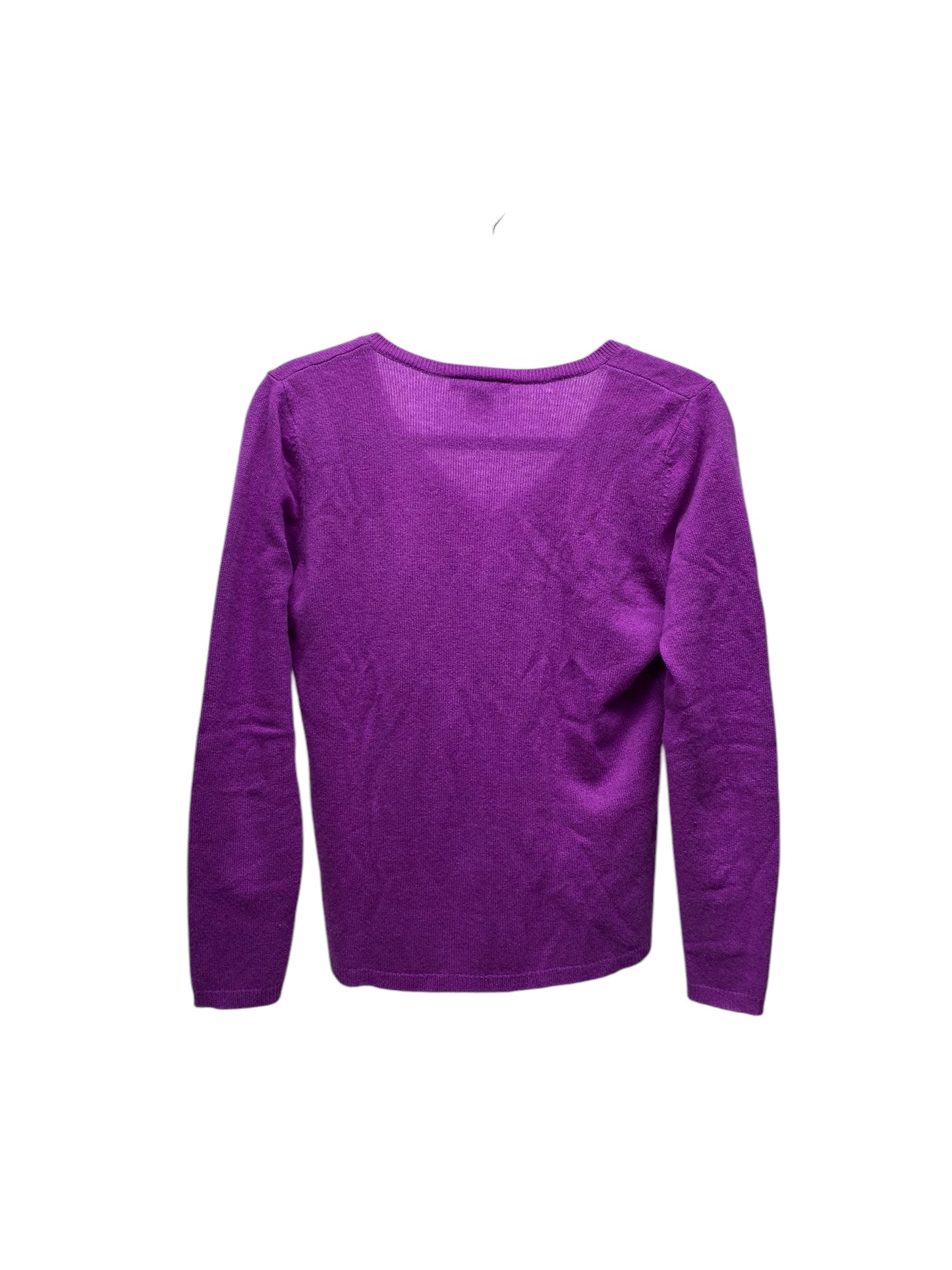 Sweater Cashmere By Ann Taylor In Purple, Size: S