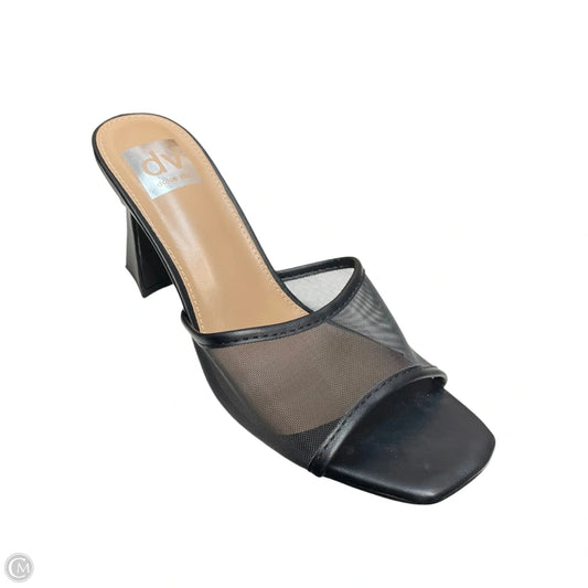 Sandals Heels Block By Dolce Vita In Black, Size: 8