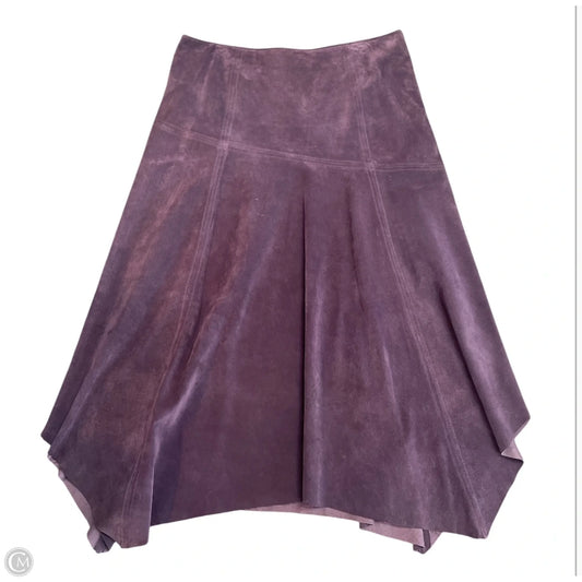 Skirt Midi By Clothes Mentor In Purple, Size: 14