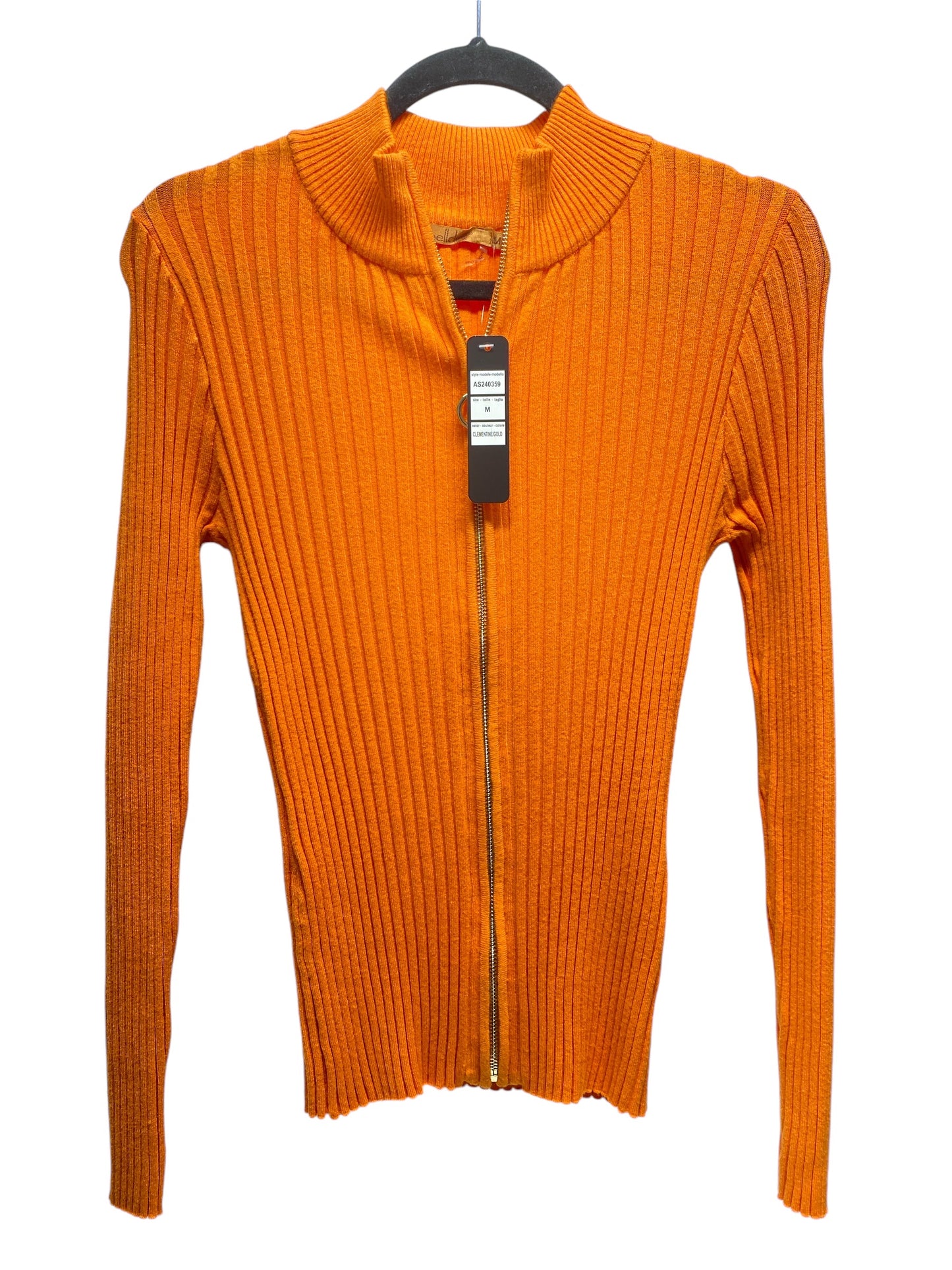 Sweater By Belldini In Orange, Size: M