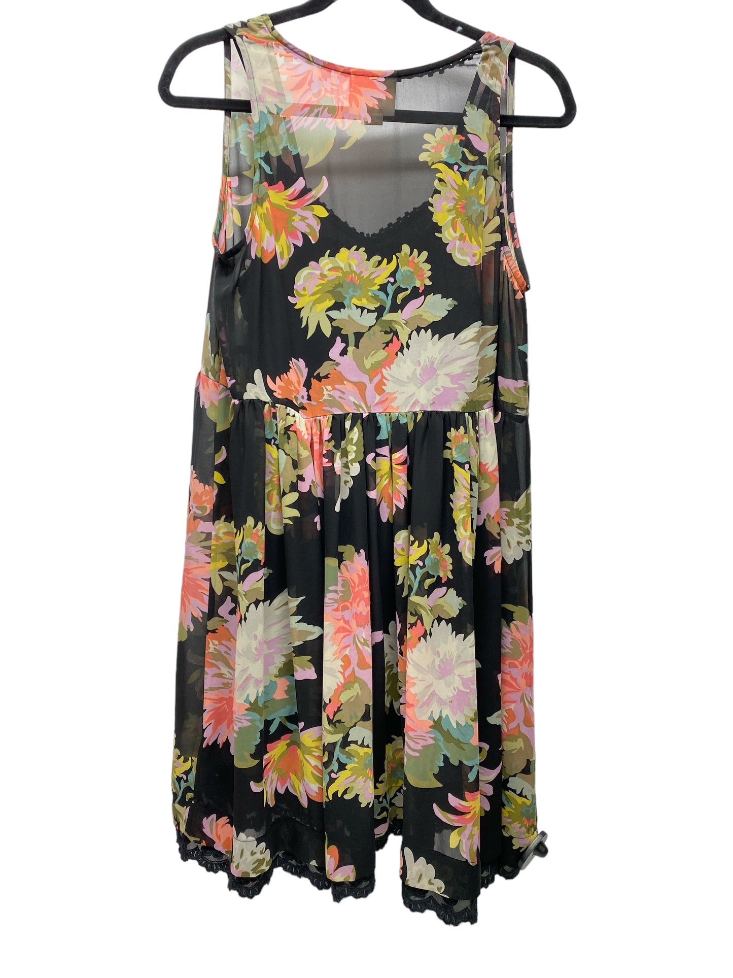 Floral Print Dress Casual Short Maeve, Size S