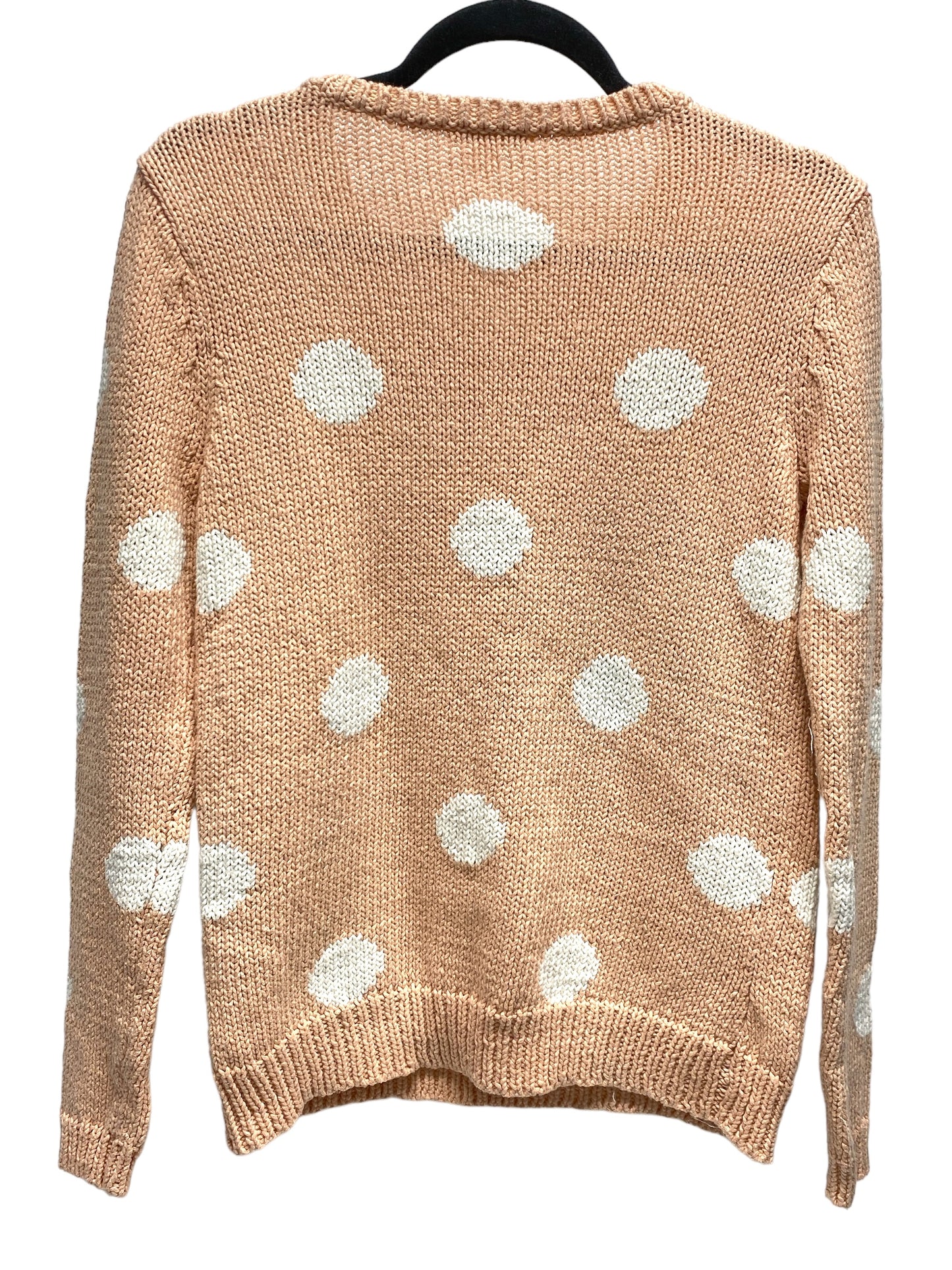 Sweater By Garnet Hill In Polkadot Pattern, Size: S