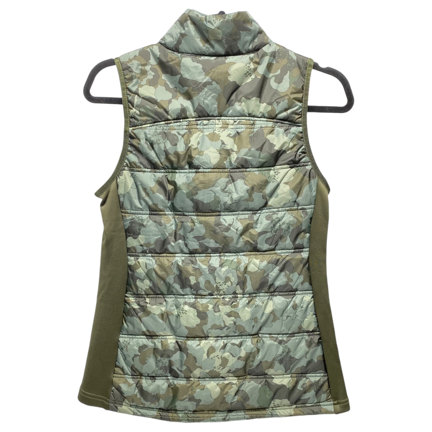 Vest Puffer & Quilted By Avia In Camouflage Print, Size: Xs