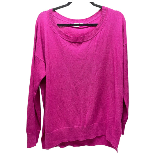 Sweater By Gap In Pink, Size: L