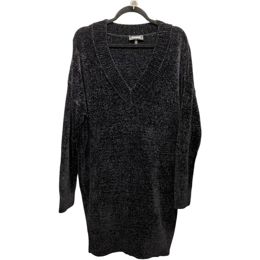 Sweater By Express In Black, Size: L