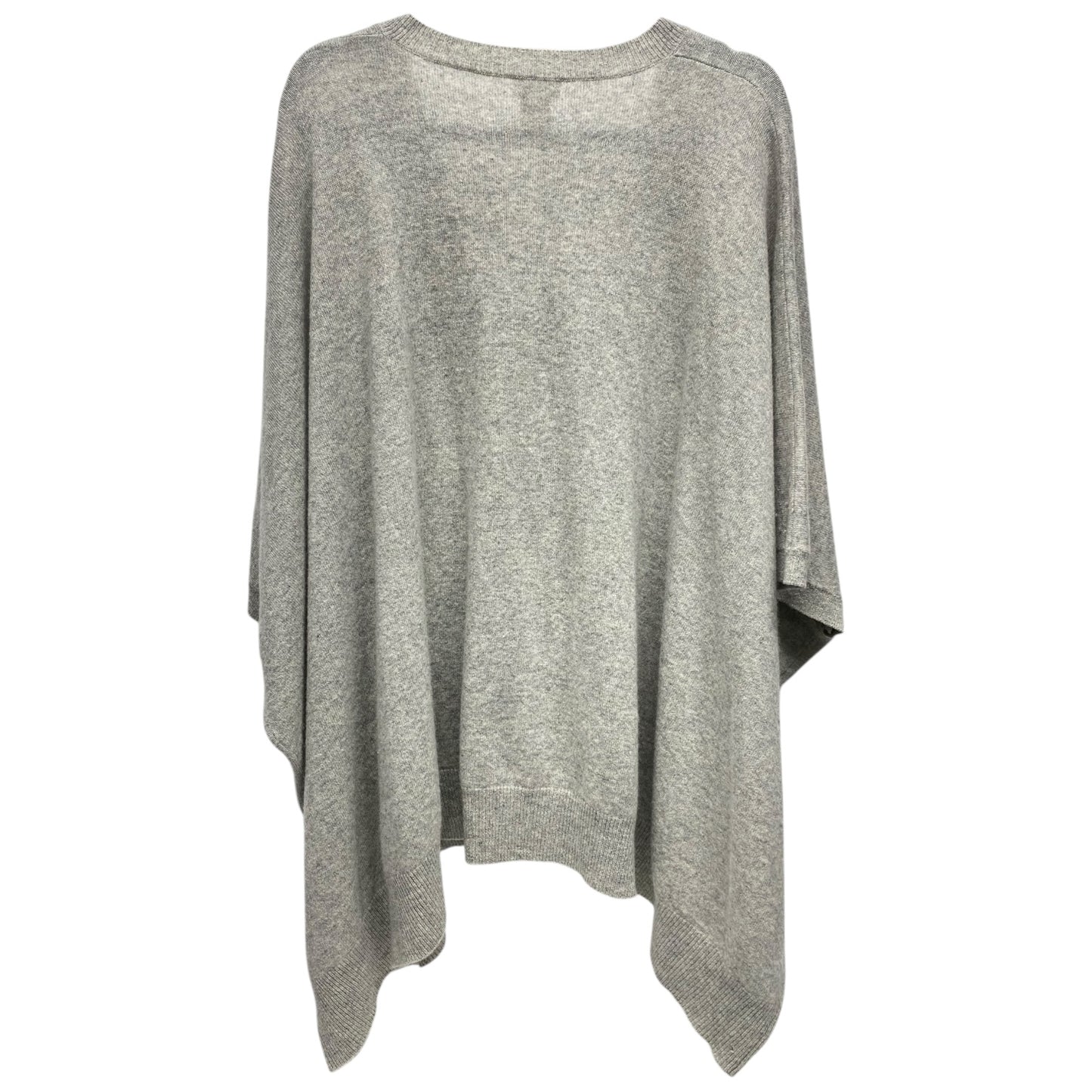 Poncho By Clothes Mentor In Grey, Size: Osfm