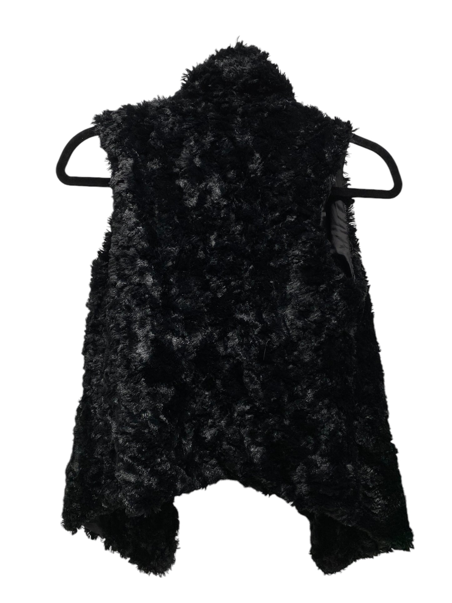 Vest Faux Fur & Sherpa By Me Jane In Black, Size: Xs