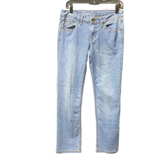 Jeans Straight By Natural Reflections In Blue Denim, Size: 6p