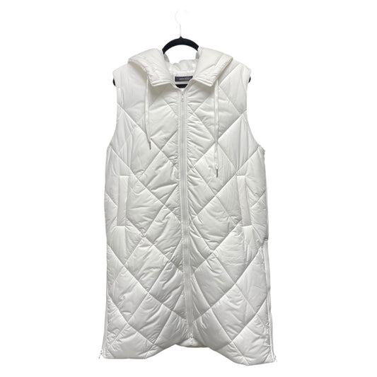 Coat Puffer & Quilted By Merokeety In White, Size: L