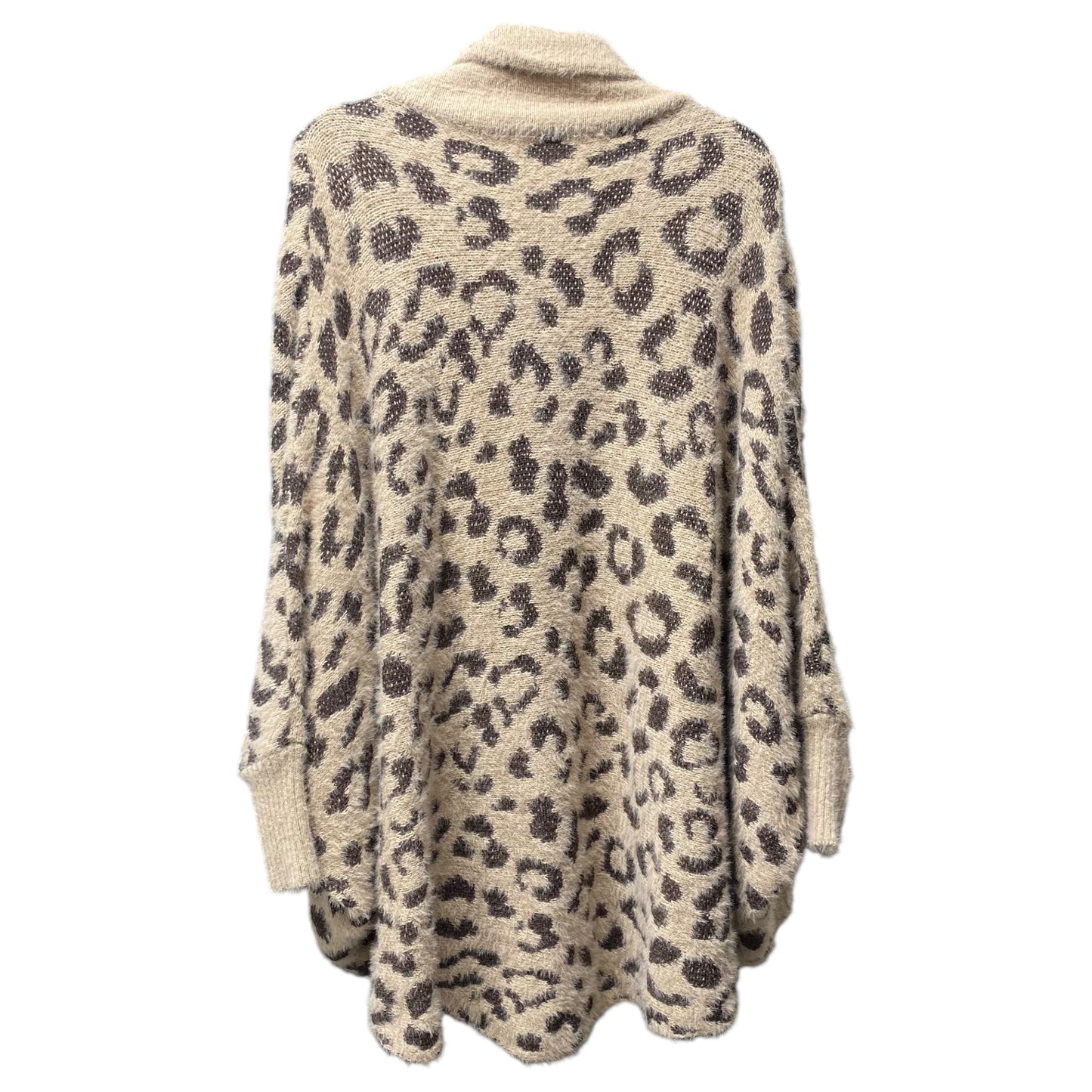 Sweater Cardigan By Akemi And Kin In Animal Print, Size: Osfm