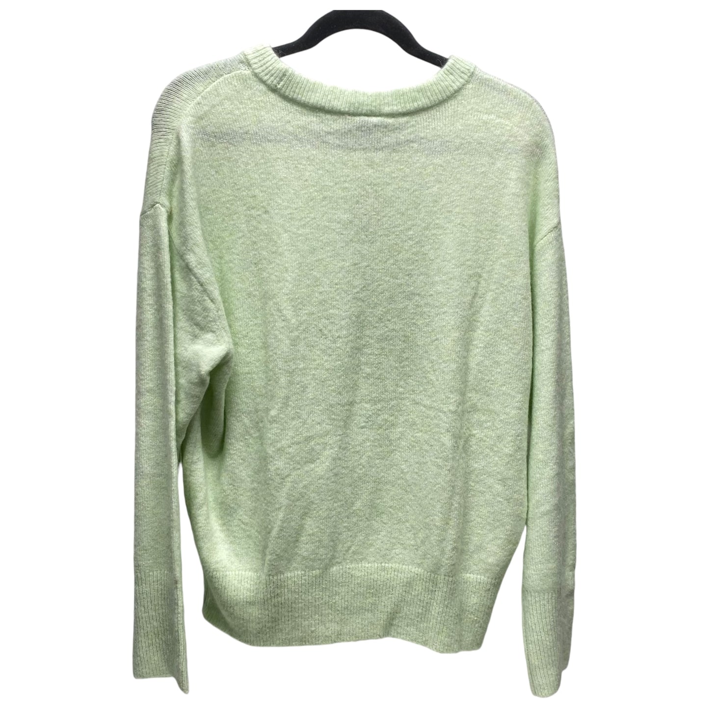 Sweater By Ann Taylor In Green, Size: L