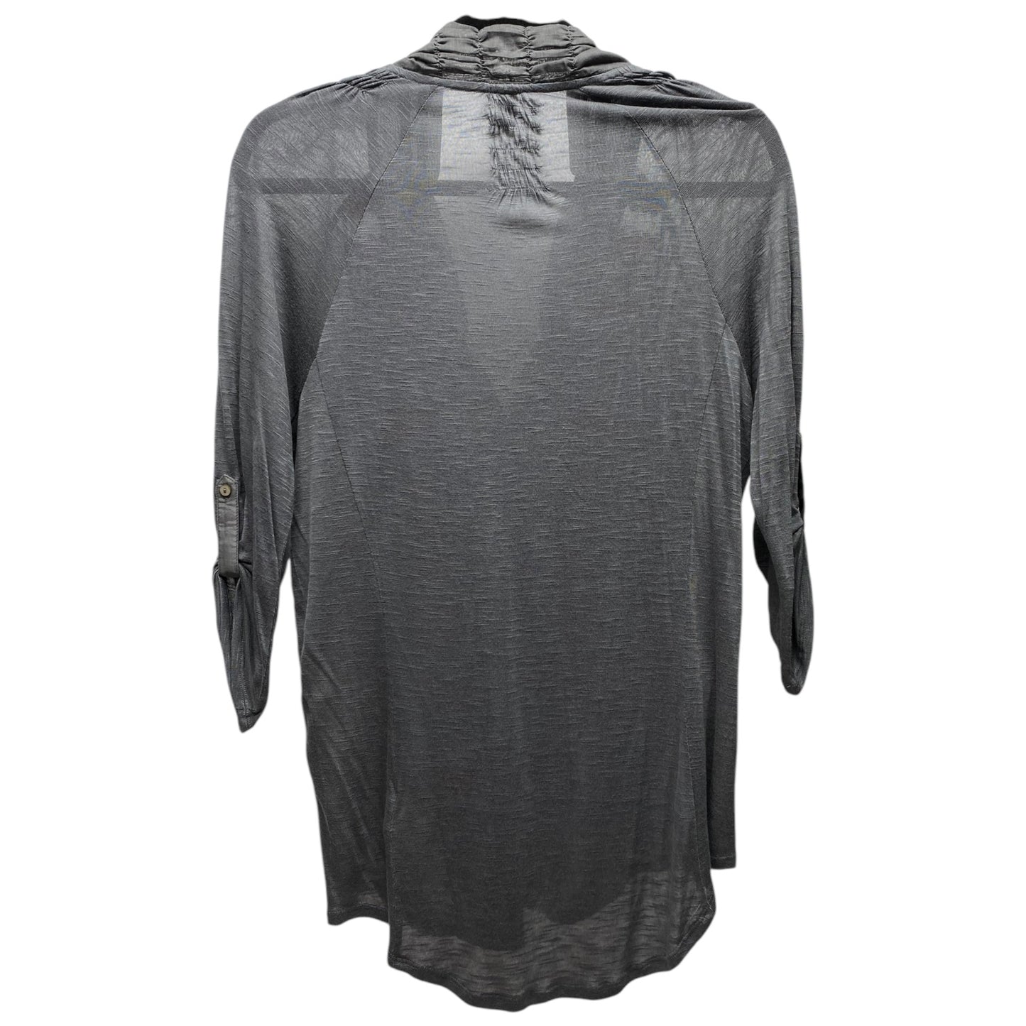 Top 3/4 Sleeve By Tiny In Grey, Size: L