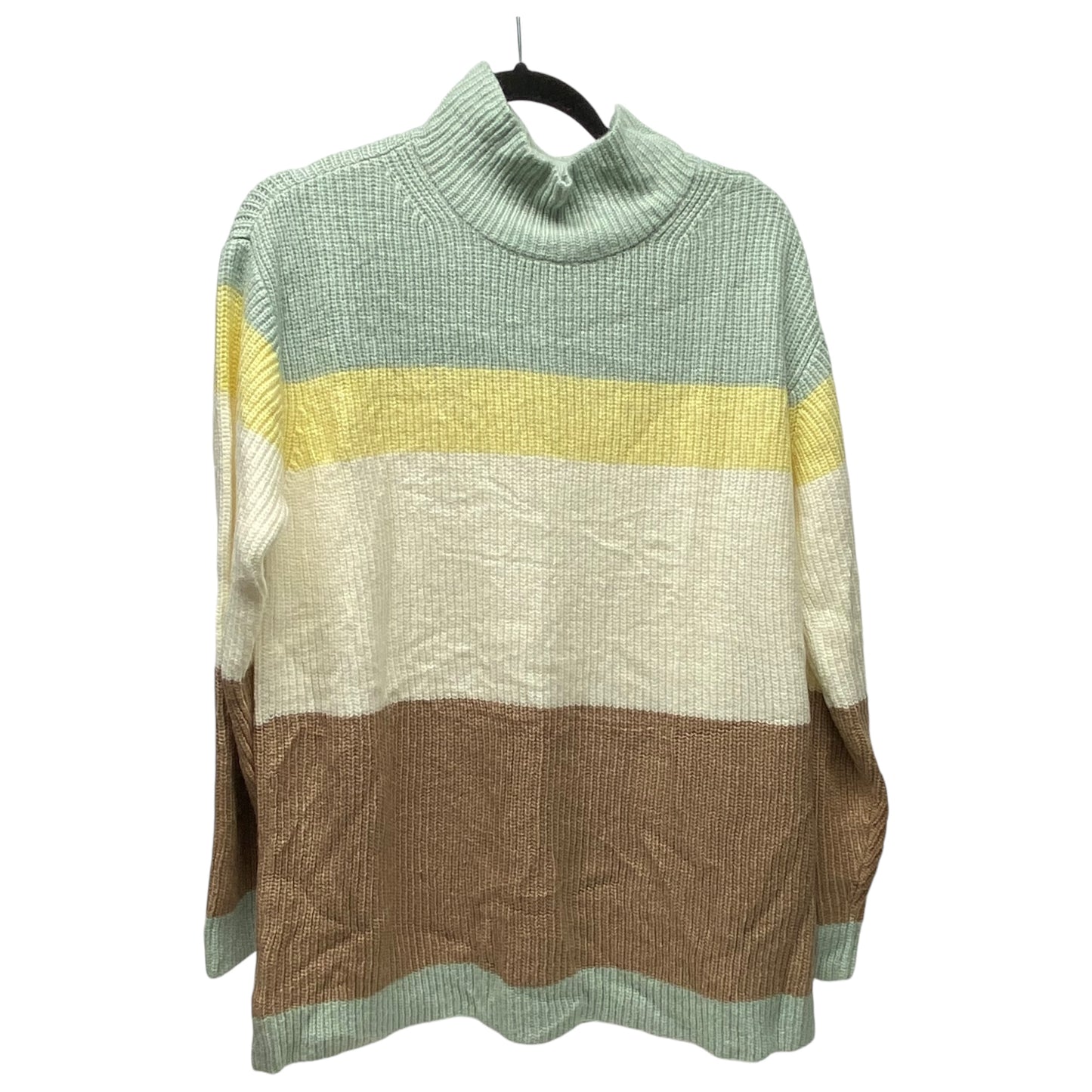 Sweater By Ann Taylor In Brown & Green, Size: S