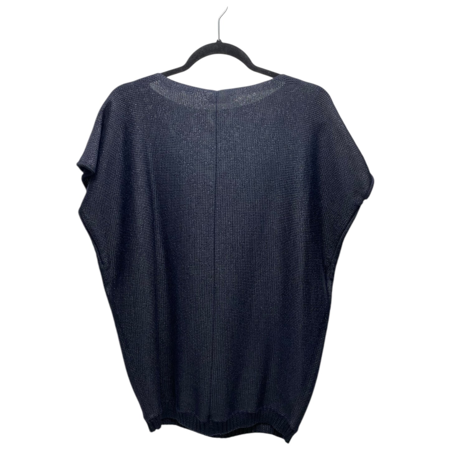 Sweater Short Sleeve By Anteprima In Navy, Size: M