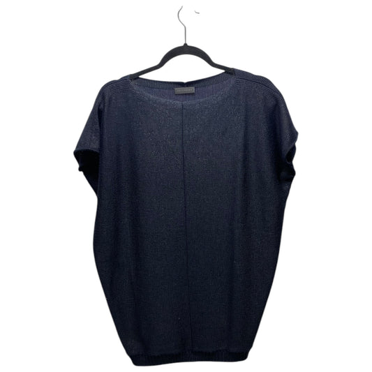 Sweater Short Sleeve By Anteprima In Navy, Size: M