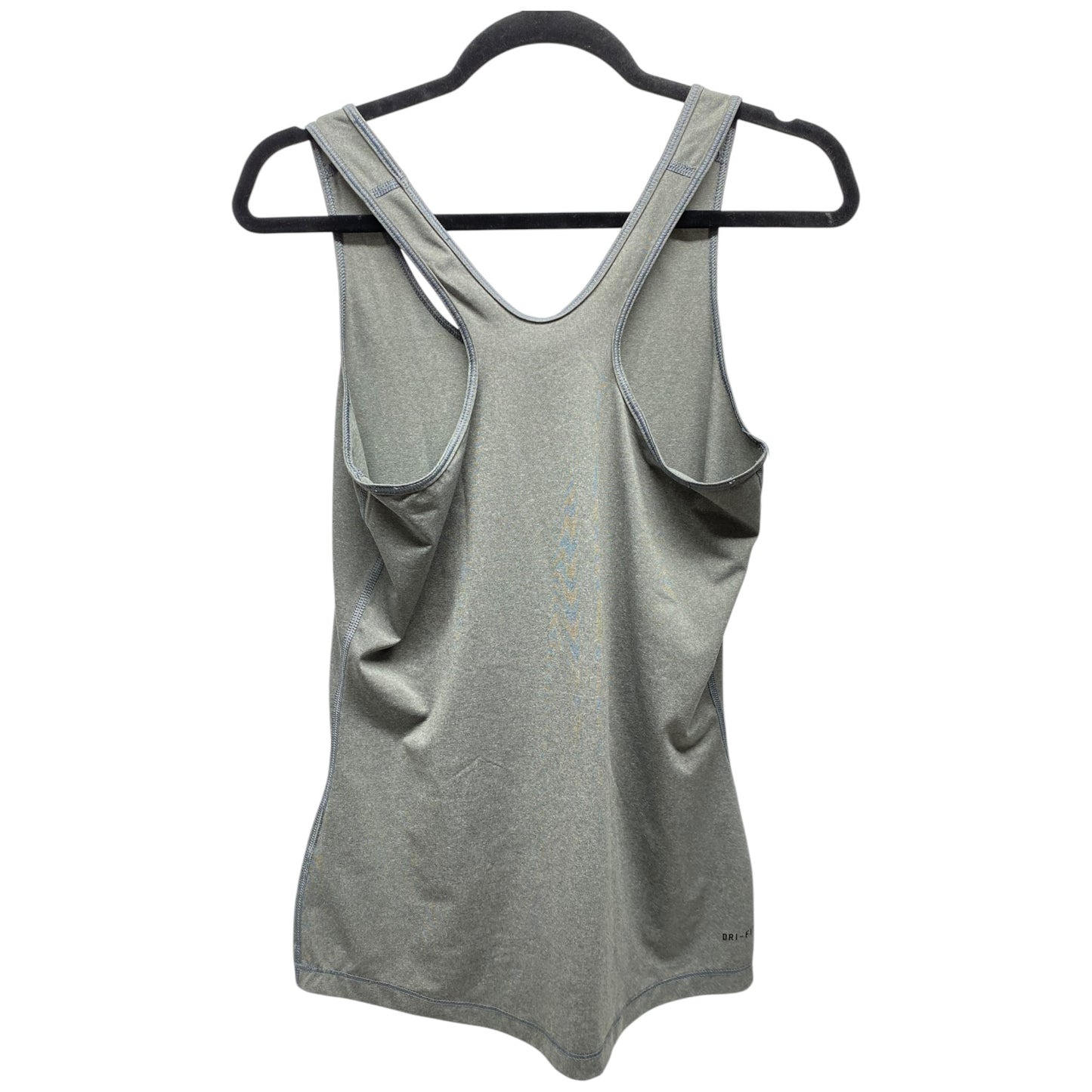 Athletic Tank Top By Nike Apparel In Grey, Size: M