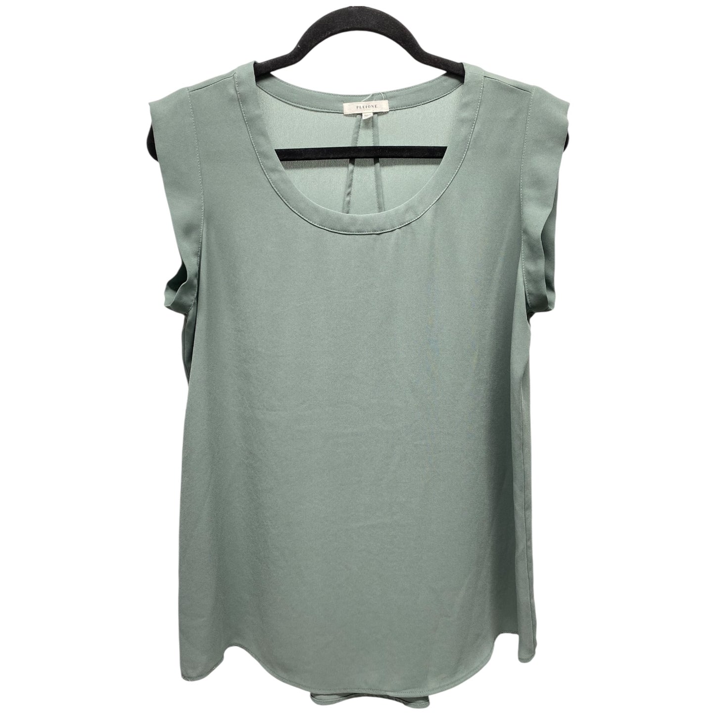 Top Short Sleeve By Pleione In Green, Size: S