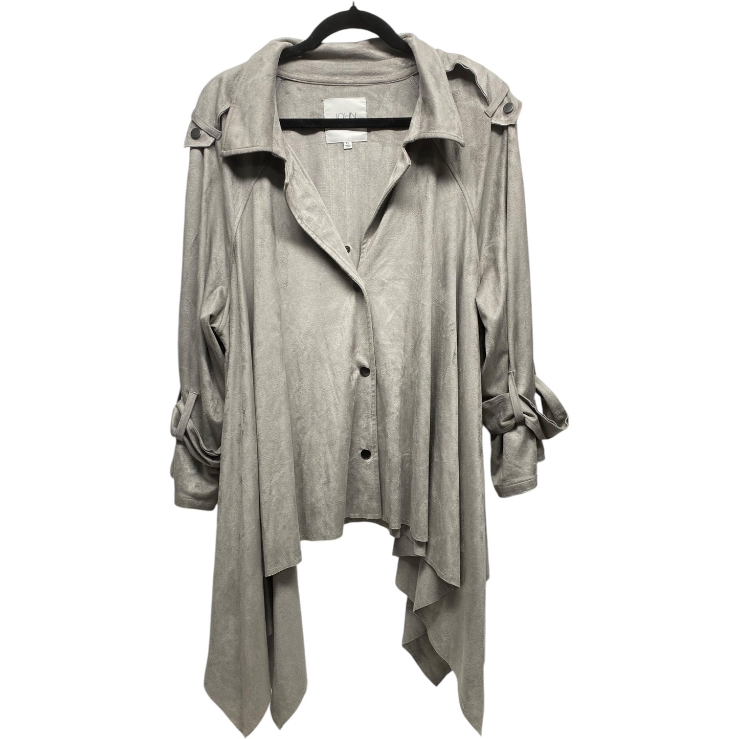 Jacket Other By John Mark In Grey, Size: Xl