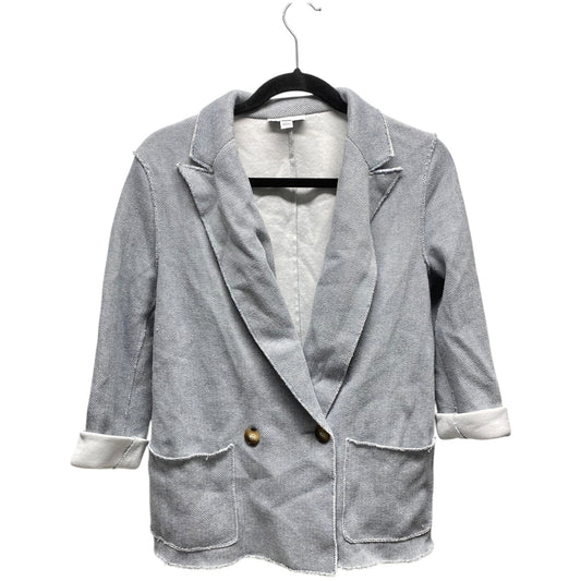 Blazer By Topshop In Blue & White, Size: 2