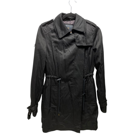 Coat Raincoat By Cmb In Black, Size: S