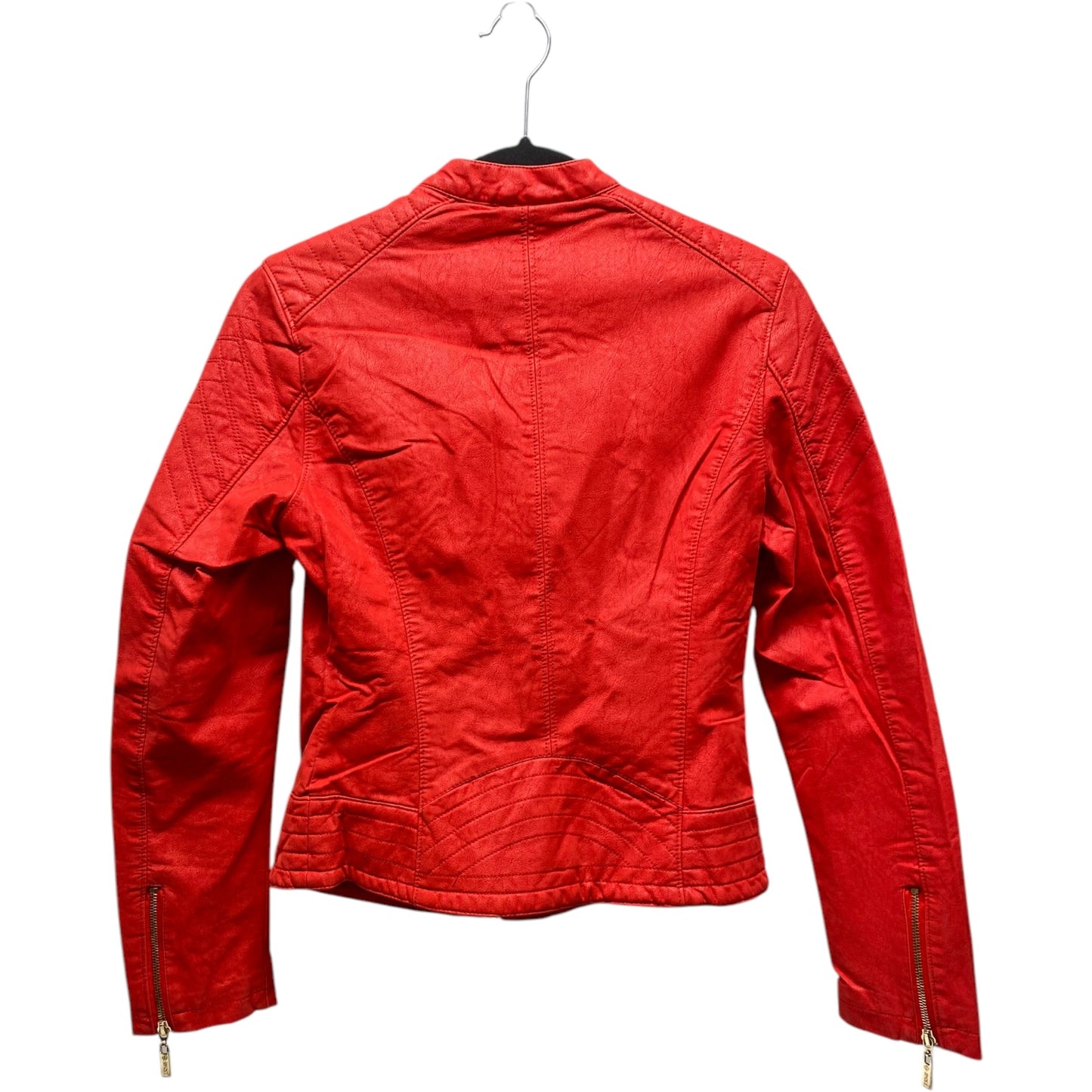 Jacket Moto By Cmb In Red, Size: S