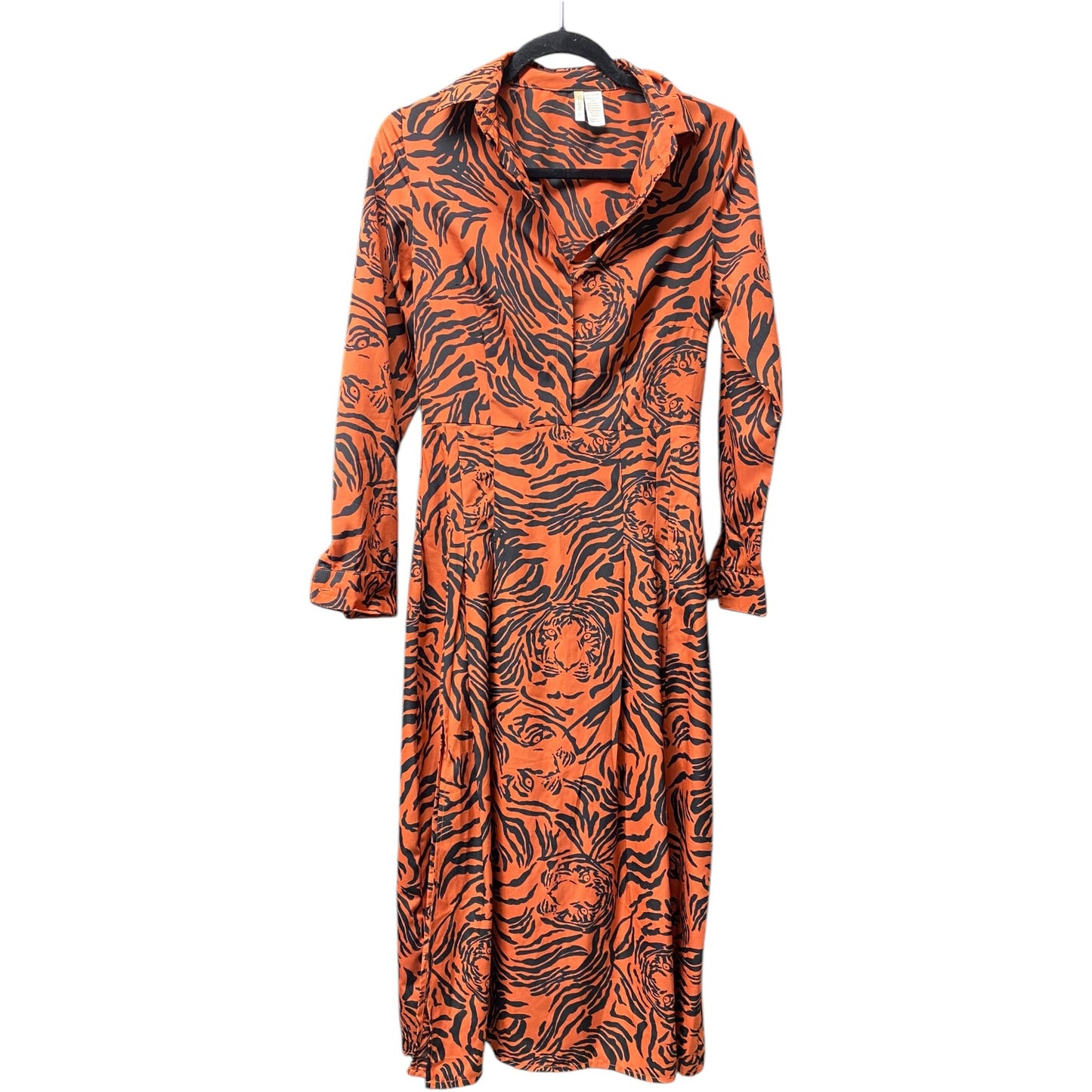 Dress Casual Midi By Japna In Animal Print, Size: S