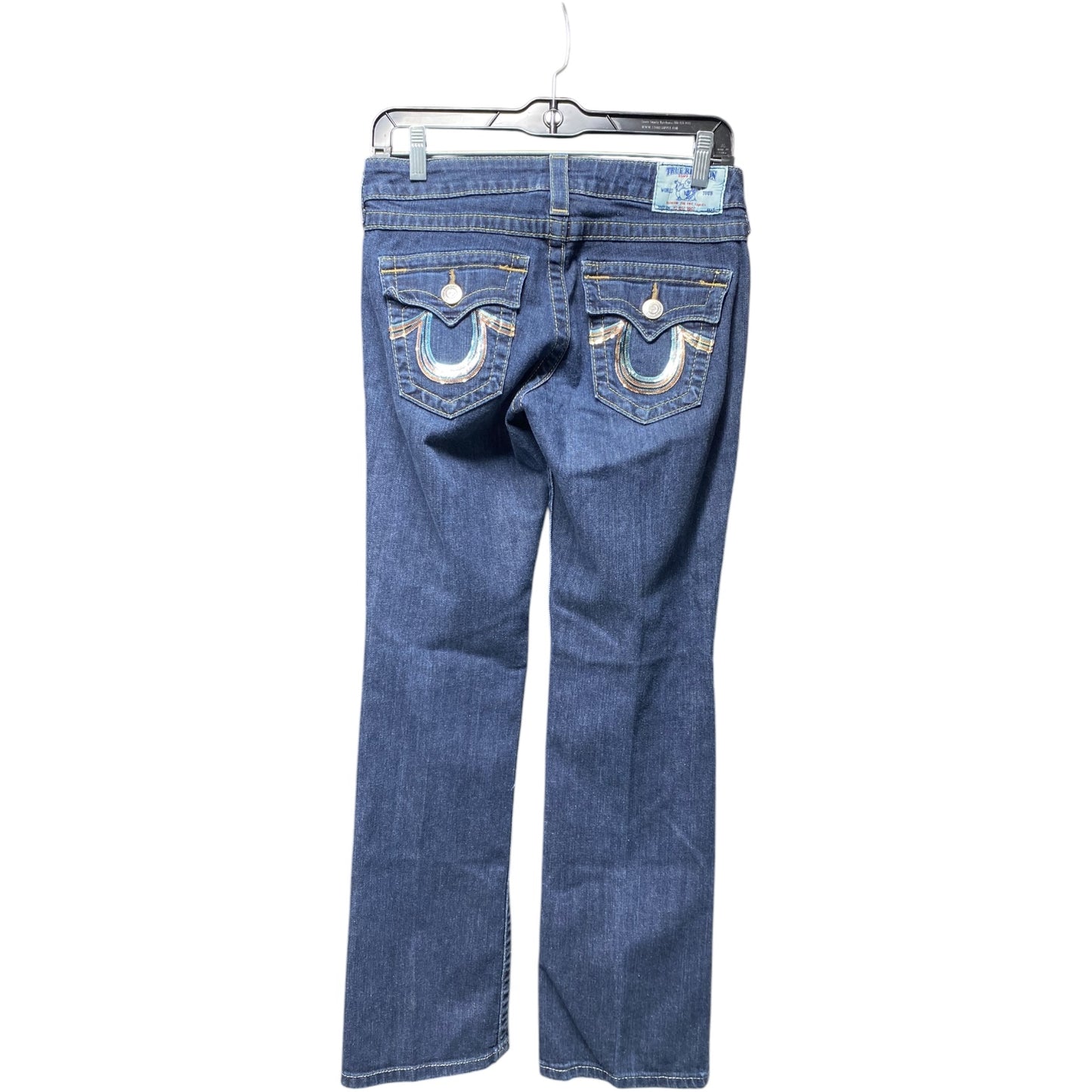 Jeans Straight By True Religion In Blue Denim, Size: 4