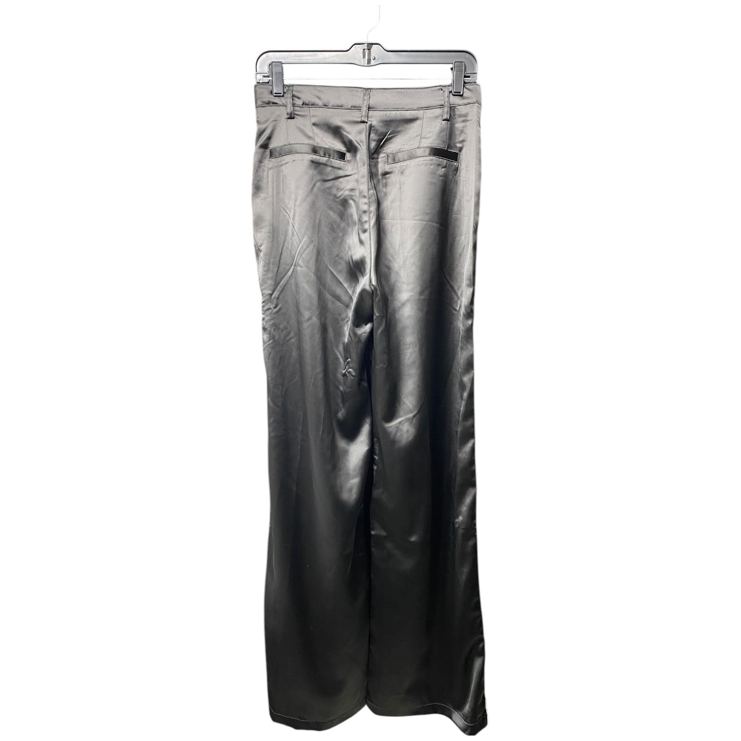 Pants Wide Leg By 7 For All Mankind In Black & Silver, Size: 4