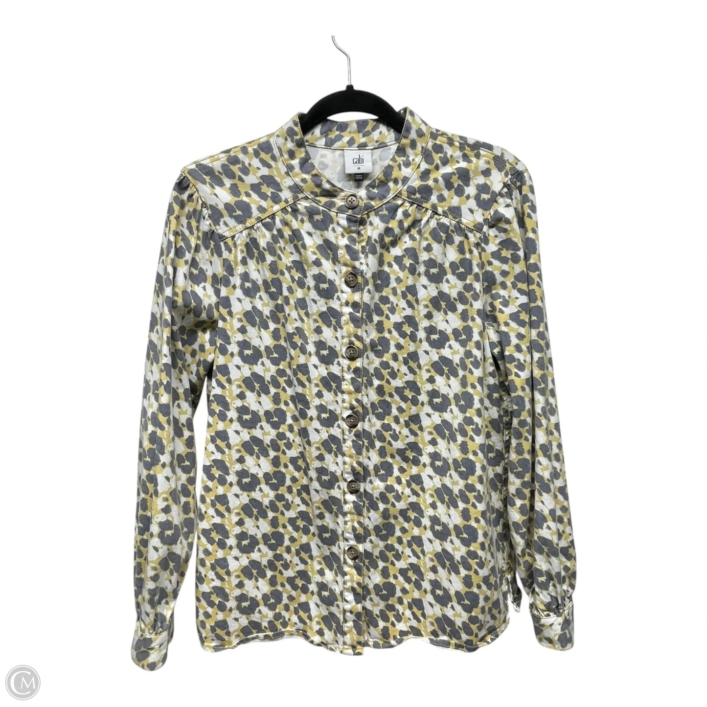 Jacket Shirt By Cabi In Animal Print, Size: M