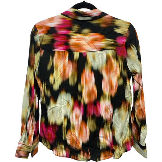 Top Long Sleeve By Liverpool In Multi-colored, Size: S