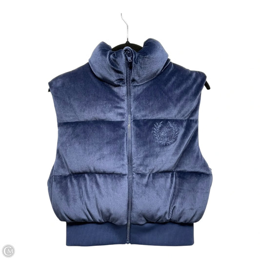 Vest Puffer & Quilted By Pink In Navy, Size: S