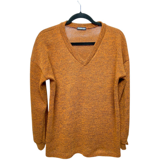 Sweater By Heimish Usa In Orange, Size: M