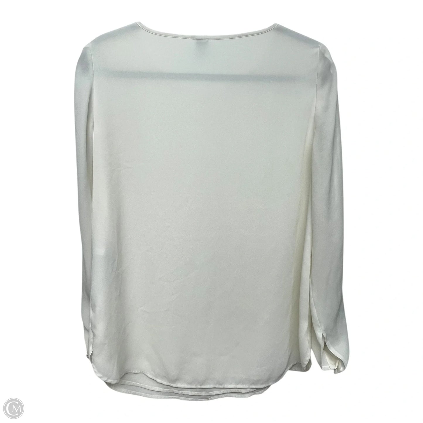 Top Long Sleeve By Chicos In White, Size: S