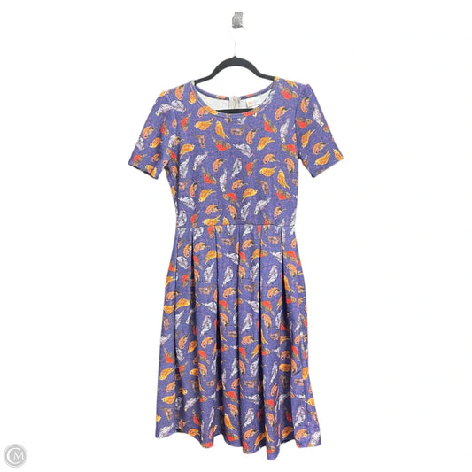Dress Casual Short By Lularoe In Animal Print, Size: M